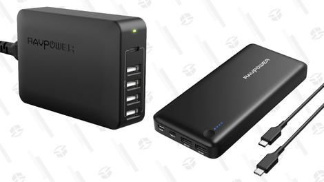 RAVPower 5-Port 45W USB-C Charging Hub | $20 | AmazonRAVPower 26800 USB-C Battery Pack | $52 | Amazon | Promo code KINJA058